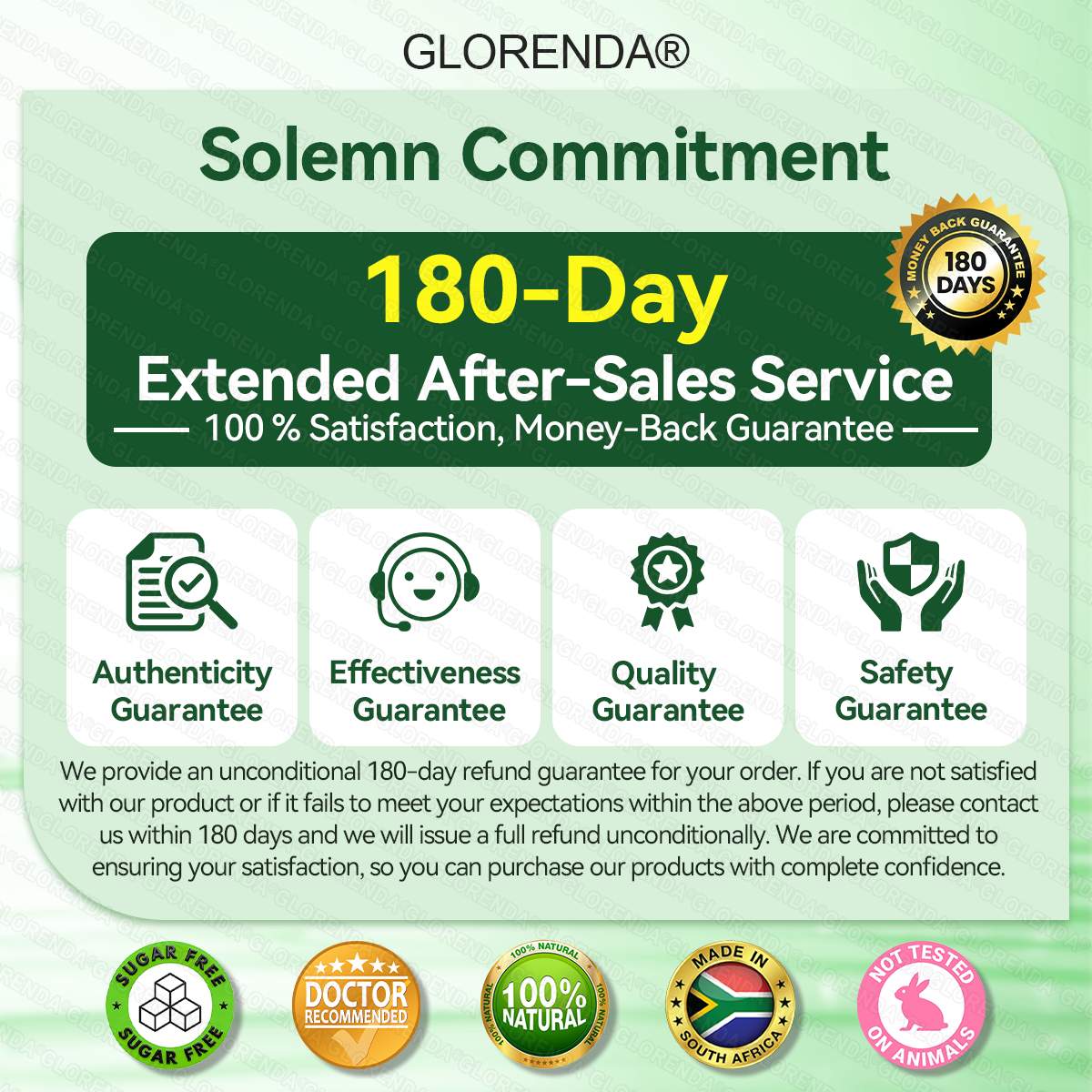 GLORENDA® ⏳ Only 8 packs remaining! 🔥 30% OFF · Recommended course: 4–6 packs · Limited stock available · Next restock expected next year 👉 Don’t miss out!