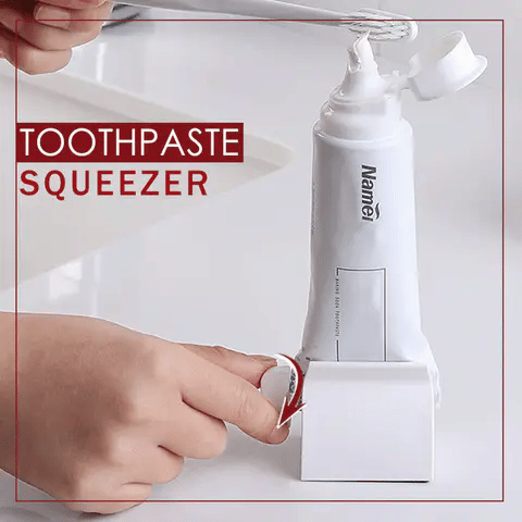 🌀 Premium Manual Toothpaste Squeeze –Reusable Rolling Tube Dispenser for Bathroom Cosmetic Use